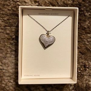 Diamond Accent Heart Necklace